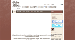 Desktop Screenshot of climbinggym.ca